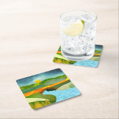 Golden Road Kartonnen Onderzetters (Insitu)