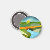 Golden Road Magneet (Voorkant / Achterkant)