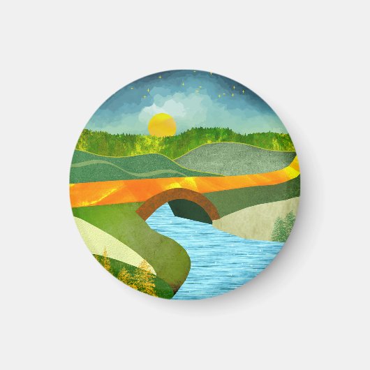 Golden Road Magneet (Voorkant)