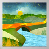 Golden Road Poster (Voorkant)