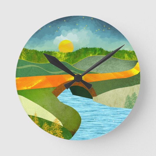 Golden Road Ronde Klok (Voorkant)