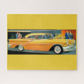 Golden Rocket 88 Oldsmobile uit 1950 Legpuzzel (Horizontaal)