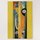Golden Rocket 88 Oldsmobile uit 1950 Legpuzzel (Verticaal)