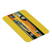 Golden Rocket 88 Oldsmobile uit 1950 Magneet (Rechterzijde)