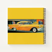 Golden Rocket 88 Oldsmobile uit 1950 Notitieboek (Achterkant)