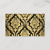 Golden Romance Art Deco Place Card Plaatskaartje (Achterkant)