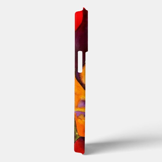 Golden Roos Art Case-Mate iPhone Case (Achterkant / Rechts)