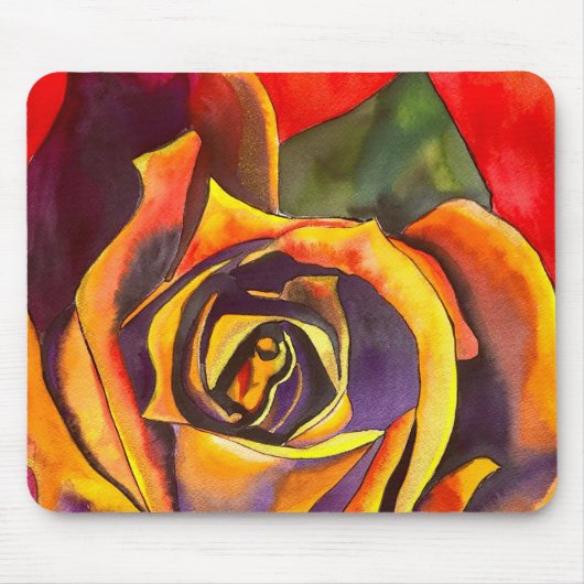 Golden Roos Art Muismat (Voorkant)