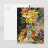  Golden Roos Briefkaart (Voorkant / Achterkant)