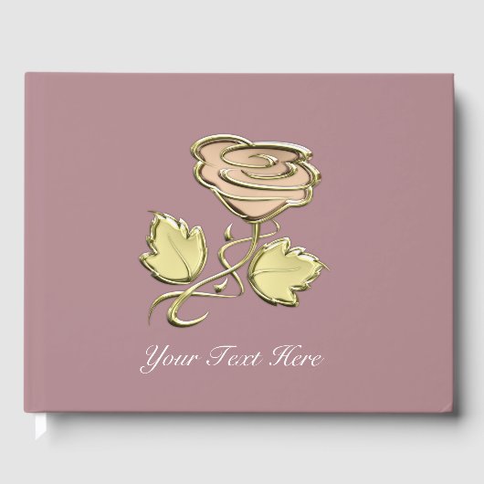 Golden Roos Gastenboek (Voorkant)