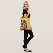 Golden Roos Gothic waterverf art Tote Bag (Op model)