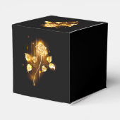 Golden roos (gouden roos) bedankdoosjes (Achterkant)