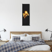 Golden roos (gouden roos) canvas afdruk (Insitu (Slaapkamer))