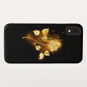 Golden roos (gouden roos) Case-Mate iPhone case (Achterkant (horizontaal))