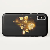 Golden roos (gouden roos) Case-Mate iPhone case (Achterkant (horizontaal))