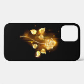 Golden roos (gouden roos) Case-Mate iPhone case (Achterkant (horizontaal))