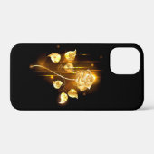 Golden roos (gouden roos) Case-Mate iPhone case (Achterkant (horizontaal))