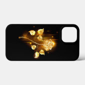 Golden roos (gouden roos) Case-Mate iPhone case (Achterkant (horizontaal))