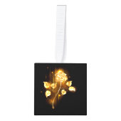 Golden roos (gouden roos) decoratie (Voorkant)