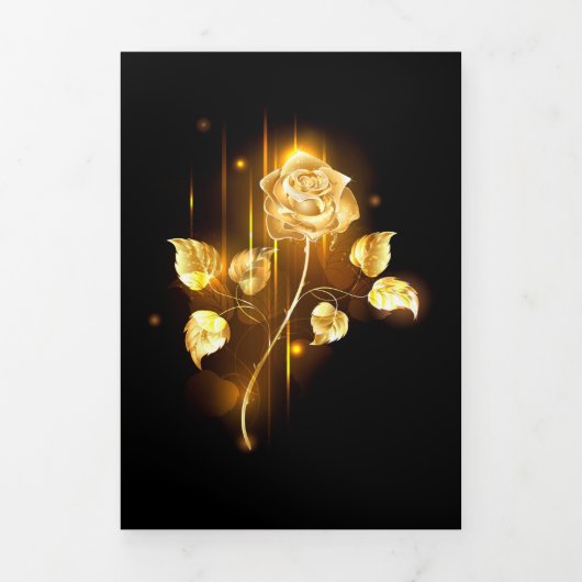 Golden roos (gouden roos) drieluik aankondiging (Cover)