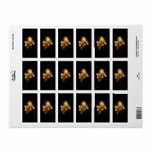 Golden roos (gouden roos) etiket (Full Sheet)