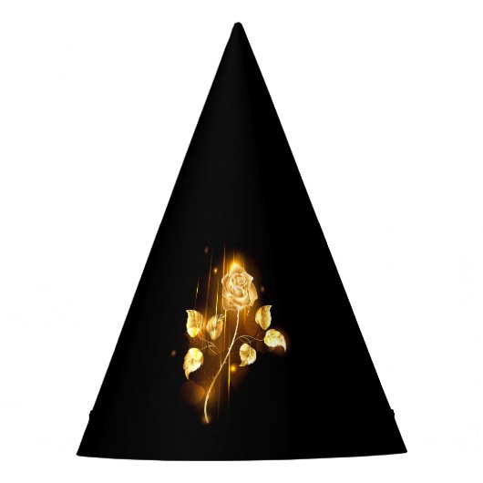 Golden roos (gouden roos) feesthoedjes (Voorkant)