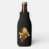 Golden roos (gouden roos) flesjeskoeler (Fles Voorkant)