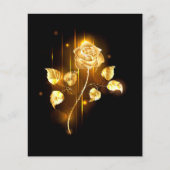 Golden roos (gouden roos) flyer (Voorkant)