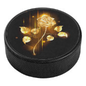 Golden roos (gouden roos) hockey puck (3/4)