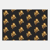 Golden roos (gouden roos) inpakpapier vel (Voorkant 2)