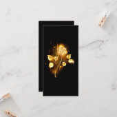 Golden roos (gouden roos) kaart (Voorkant / Achterkant in situ)
