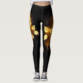 Golden roos (gouden roos) leggings (Voorkant)