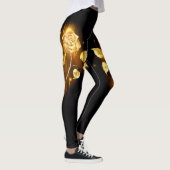 Golden roos (gouden roos) leggings (Rechts)