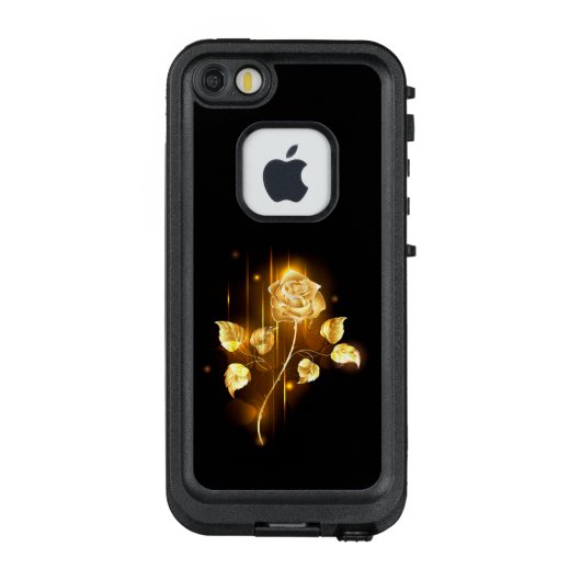Golden roos (gouden roos) LifeProof iPhone hoesje (Achterkant)