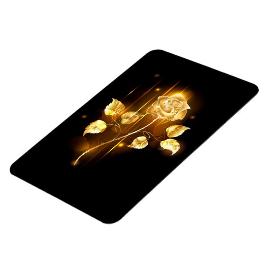 Golden roos (gouden roos) magneet (Linkerzijde)