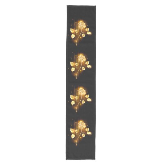 Golden roos (gouden roos) medium tafelloper (Voorkant)