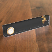 Golden roos (gouden roos) naambordje (Zijkant)