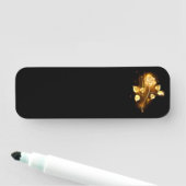 Golden roos (gouden roos) naamplaatje (In situ)