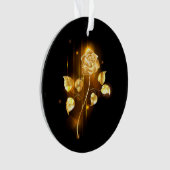 Golden roos (gouden roos) ornament (voorkant)