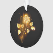 Golden roos (gouden roos) ornament (voorkant)