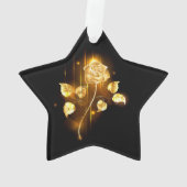 Golden roos (gouden roos) ornament (achterkant)