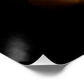 Golden roos (gouden roos) perfect poster (Hoek)