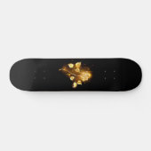 Golden roos (gouden roos) persoonlijk skateboard (Horizontaal)