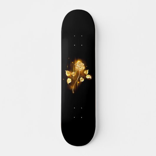 Golden roos (gouden roos) persoonlijk skateboard (Voorkant)