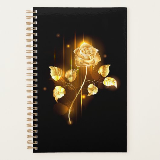 Golden roos (gouden roos) planner (Voorkant)