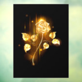 Golden roos (gouden roos) raamsticker (Vel 3)