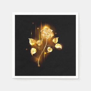 Golden roos (gouden roos) servet