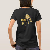 Golden roos (gouden roos) t-shirt (Achterkant)