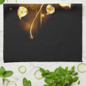 Golden roos (gouden roos) theedoek (Gevouwen)