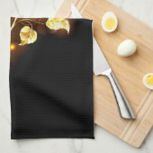 Golden roos (gouden roos) theedoek (Quarter Fold)